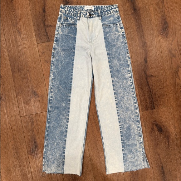 Nature Denim Split Hem size 1 - Picture 1 of 5